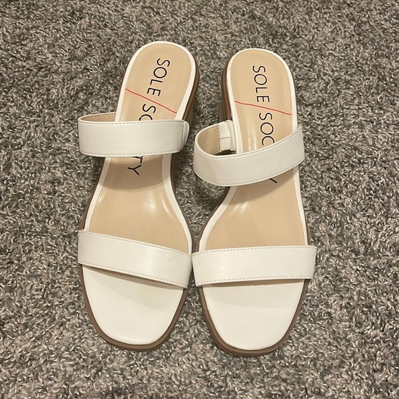 Sole Society Shoes - Sole Society Square/Thick Heels (2 inches)